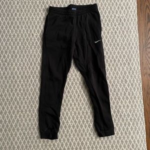 Men’s black Nike joggers M
